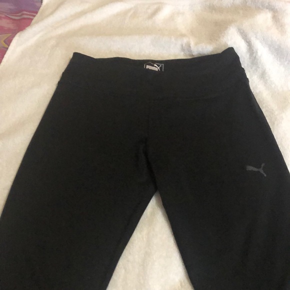 Crop black puma leggings - Picture 3 of 3